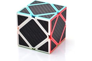 EACHHAHA Cubo Magico Skewb,Speed ​​Cube professionale, fluido e tollerante ai guasti,Adatto per la formazione della competizione e regali di compleanno, regali di Natale(carbon fiber)