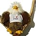 Produktbild Weißkopfseeadler Plüsch Spielzeug mit T-shirt mit Aufschrift Ich liebe Enan (Vorname/Zuname/Spitzname)