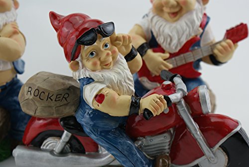 be4To® ROCKER-ZWERG-GARTENZWERG - 2
