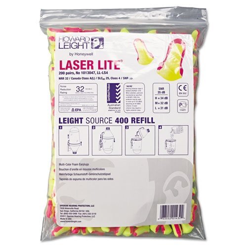 Howard Leight Laser Lite Refill 200 Pairs