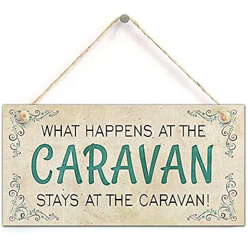 Amazon.co.uk caravan funny sign