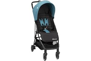 BEBE CONFORT Bebeconfort Teeny 3D passeggino leggero e compatto, 6 kg, pieghevole e reclinabile, posizione nanna per neonati, portata 22 kg, Blue Chic, Blu