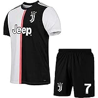 privic Juventus Jersey Ronaldo for Kids and Mens Set