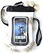 Produktbild PRESKIN - Wasserfeste Taschen bis 4.5'' Zoll Display, Wasserdichte Smartphone Schutzhülle (Beachbag4.5''White) Handy Hülle mit Touchscreen Funktion wie Schutzfolie / Displayfolie, Waterproof / water resistant mobile bag / pouch / case für Samsung, Motorola, Sony, Nokia, LG, Huawei, Apple iPhone 5S, 5C, 5, 4S, 4, HTC (Beachbag4.5''White)