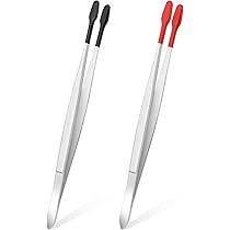 Pinzette Con Punta In Gomma Per Artigianato E Elettronica - Antistatiche E Di Precisione