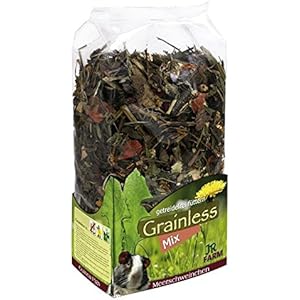 JR Farm Meerschweinchenfutter | 6x 650g Grainless Mix Nagerfutter