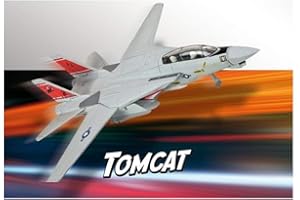 Revell Build & Play 06450 Avion à Construire F-14 A Tomcat, Échelle 1/100