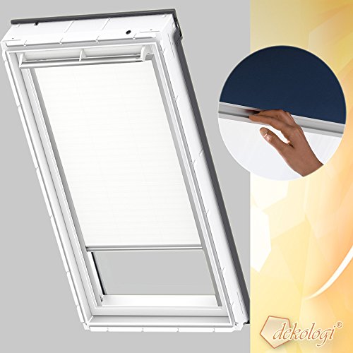 Orignal VELUX Verdunkelungsrollo DKL M06 1025S / Bedienart : Manuell / Farbe : Uni Weiß / Fenstergröße : M06 / Fenstertypen : GGU, GPU, GHU, GTU, GXU, GGL, GPL, GHL, GTL, GXL