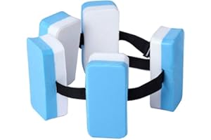 BESLIME Babioms Ceinture de Natation, Ceinture piscine enfant Mousse Flottante Ceinture de flottaison EVA Ceinture ​Piscine Mousse Réglable Natation Ceinture Équipement pour Adultes Enfant Natation Débutant