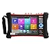 Produktbild OnvianTech 7 Zoll IP Kamera Tester Retina Display CCTV Tester CVBS Analog Tester mit HD-TVI / CVI / AHD / SDI / POE / WIFI / 8G TF Karte / 4K H.265 / HDMI In & Out / RJ45 TDR / DMM / Optisches Leistungsmessgerät / VFL X7 MOVTADHS