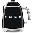 Smeg KLF05BLEU Electric Kettle with a Capacity of 0.8l and a Power of 1400 W KLF05BLEU-black, Plastic