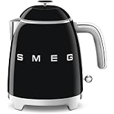 SMEG 50'S Style KLF05BLEU Retro Siyah Mini Kettle