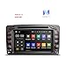 Produktbild 7 Zoll 2 Din Andriod 7.1 Touchscreen In Dash Auto Radio Moniceiver DVD-Player GPS-Navigation mit kapazitiven Bildschirm für Mercedes-Benz C-Klasse W203 / Clk-C209 / W209 / Viano / Vito W639 / Vaneo +
