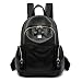 Produktbild sprnb Rucksack Tasche Oxford Nylon Canvas Rucksack Frau, Schwarz