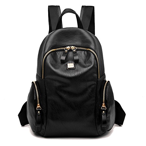 Preisvergleich Produktbild sprnb Rucksack Tasche Oxford Nylon Canvas Rucksack Frau, Schwarz
