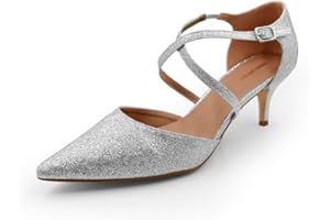 FASHION THIRSTY Womens Court Shoes Ankle Strap Low Kitten Heel Shoes Ladies Comfort Plus Large Size Wedding Evening Party Classic Work Shoes