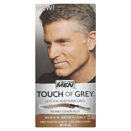 Touch Of Grey T35 Hair Color Medium Brown Grey 40g