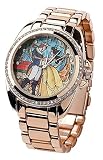 Die Schöne und das Biest Belle Armbanduhren goldfarben