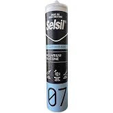 Selsil Akvaryum Silikonu Şeffaf 310 ml