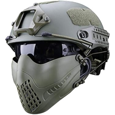 Masque Airsoft Paintball Strike Protection Predator Light - Style Alien Hunter