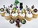 Produktbild Legend of Zelda Birthday CUPCAKE Topper Set Featuring Link, Zelda, Phantom, Bryne, Anjean, Chancellor Cole, Big Blin, Alfonzo, Ferrus, Spirit Train, Themed Decorative Accessories, Figures Average 1 to 2' Tall by Zelda