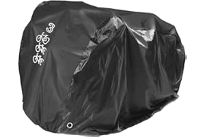 NEVERLAND Funda de Bicicleta Impermeable para 3 Bicicletas Funda Bicicletas Exterior Cubierta Protector Cubre Bicicletas para Bicicleta de Montaña y Bicicleta de Carretera Resistente a Prueba de UV