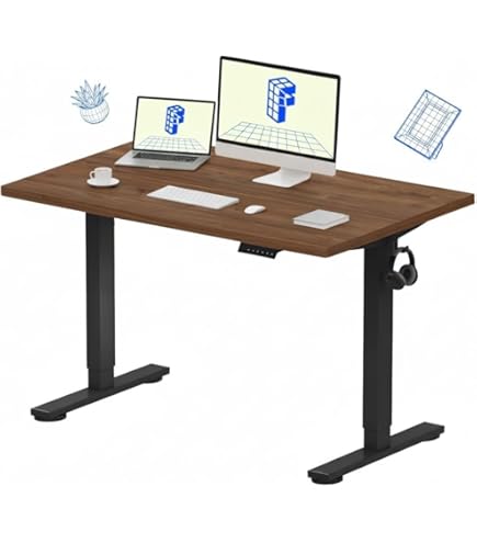 FLEXISPOT E7 Pro Heavy-Duty Standing Desk | Dual Motor, 3 Stage