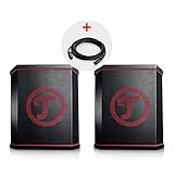 rockster air test Integrierter, beleuchteter 4-Kanal-Mixer, Klangregler, inklusive Fernbedienung