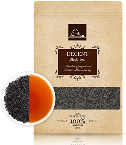 Decent Imperial Black Tea Leaves of Seasons Limited, Delicious and Healthy Lose Leaf, Natural Organic English Black Teas, High Caffeine, Healthy Energy,Iced tea, Honey Fragrance, Anti-Oxidant
