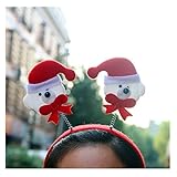 OFT 1set. Weihnachts Haarschmuck Kopfbügel Stirnband Weihnachtsschmuck - 