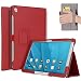 Produktbild M5 10 Hülle, M5 Pro Hülle,ISIN Huawei Mediapad M5 10 CMR-AL09 CMR-W09/M5 Pro CMR-AL19 CMR-W19 10.8" Android Tablet Premium PU-Leder Schutzhülle Tasche Stand Cover mit Handschlaufe,Stylus Halter und Kartenschlitz (Rot)