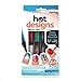 Nail Art Painting Tools Kit, Nail Art DIY Painting Polish Pen Set, Manicure Pedicure Starter Kit, Professional Nail Art Pens, 3 Nail Art Pens in 6 Colours, Includes Decorative Pen and Brush, Basic Beauty