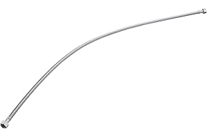 Flexible de acero inoxidable hembra-hembra 3/8 | Paso interior 8 mm | Longitud 100 cm | Conexión resistente y duradera | Ideal para fontanería y sistemas de agua | Fácil instalación | QUICK PLOMBERIE