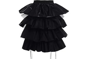 GRACEART Victoriano Steampunk Bullicio Tutu Cinturón Cordón Enaguas Falda de Estilo Gótico