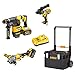 Produktbild DEWALT Kit FVK381TST2HD-QW FLEXVOLT 54V/18V (DCH333 + DCD996 + DCG414 + 2 Akkus 54V/18V Li-Ion 6,0 Ah + DCB118 + DS450 DWST1-75668) "Brushless"