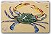 Produktbild qicaiyang Crab Big s Cover Non-Slip Machine Washable Outdoor Indoor Bathroom Kitchen Decor Rug Mat Welcome Doormat