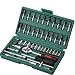 Produktbild 46 Teilig 1/4" Ratsche SteckschlüSsel Set, Auto Fahrrad Reparatur Und Werkzeug Kasten