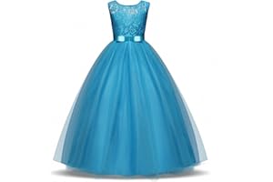 Ulalaza Principessa Poofy Fiore Ragazze Abiti Compleanno Festa Cosplay Matrimonio Concorso Dress-Up