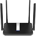 Cudy AC1200 WiFi Mesh Router 4G LTE Con Sim, Dual-Band 1200Mbps,4 porte 100Mbps LAN/WAN, 4 antenne 5 dBi, DDNS, FDD and TDD, 