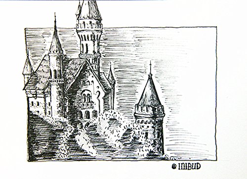 INIBUD Fineliner set 9er Pigment Liner Tuschestift Schwarz 0.05mm 0.1mm 0.2mm 0.3mm 0.4mm 0.5mm 0.6mm 0.8mm Brush pen artist pen Finepen, mit GRATIS Pen Box - 6
