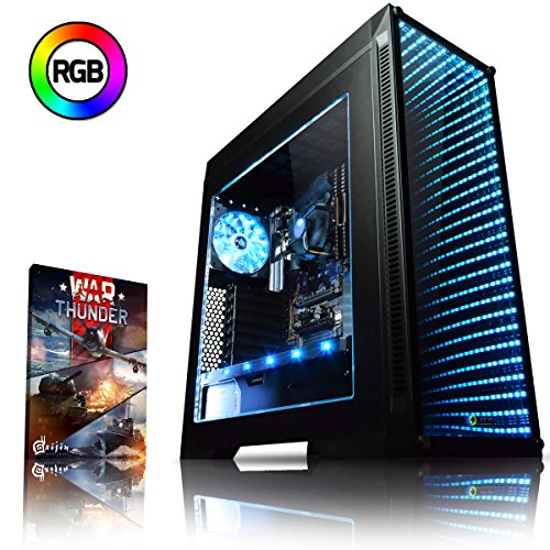 VIBOX Nebula GSR560-16 Gaming PC Ordenador de sobremesa con Cup  n de Juego  3 9GHz AMD Ryzen Quad-Core Procesador  Gr  ficos Radeon Vega Integrados  16GB DDR4 RAM  1TB HDD  Ning  n Sistema operativo 