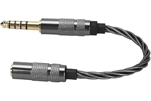 Practical 4.4mm Symmetrical Audio Adapter with 3.5mm Jack Plug, Cable Adapter for Clear Audio Transmission Compatible Nw Zx50