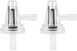 ‎OCNVLIA Ocnvlia 2X Motorrad Snowmobile Clear Inline Gas RECHTE KRAFTSTOFFFILTER 1/4 6 / 7MM Bike