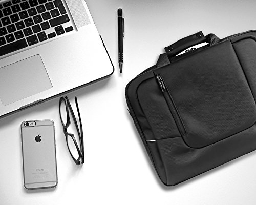 MoKo Laptoptaschen - Notebook Computer Messenger Bag Business Aktentasche wasserdicht Handtasche Tragetasche Koffer Sleeve f  r ACER  ASUS  HP  Samsun
