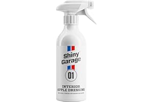 Shiny Garage środek do impregnacji wnętrza samochodu "Apple Dressing" 500 ml – spray do kokpitu – środek do czyszczenia wnętrza samochodu