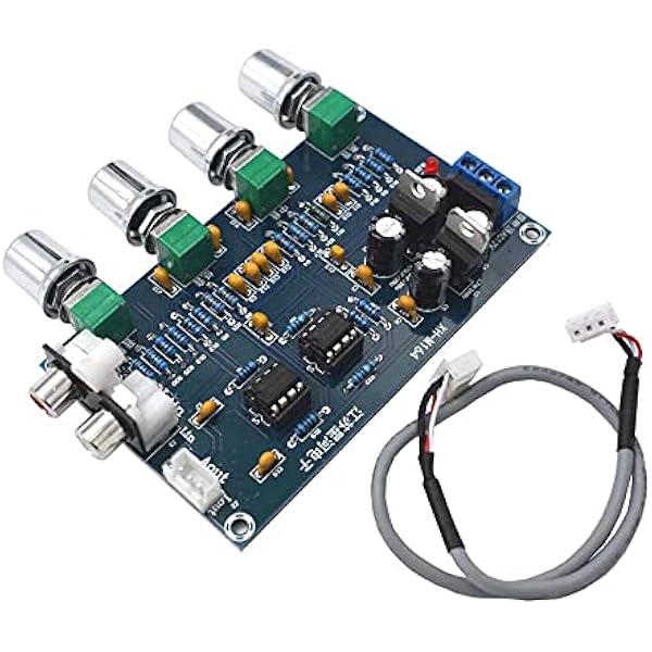 AD828 Stereo Dynamic Microphone Preamplifier Board MIC Preamp