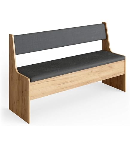 Banc Design Vilas IDIMEX 3 Places - Revêtement Synthétique Gris - Piètement Chromé - 136x87x56 Cm