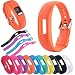Produktbild Für Garmin Vivofit 4 Wechselarmband, S/M, Silikon-Ersatz-Handgelenk-Band,Armband Ersatzband für Garmin Vivofit 4 - (No-Tracker) (Blau - S)