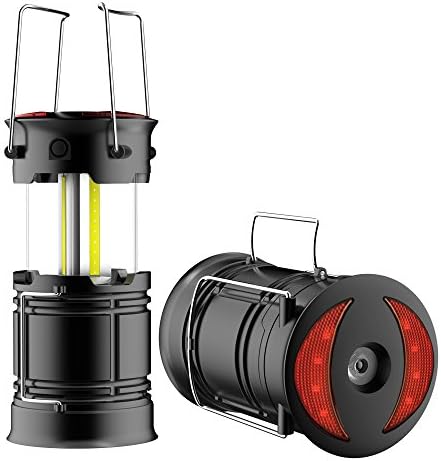 Sahara Sailor Outdoor Camping Lantern, Portable LED Lantern Collapsible Ultra Bright Flashlight, Emergency Light W Magnetic Base for Camping, Fishing, Garage, Shed, Hiking