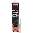 Rentokil FMS01 Mouse & Rat Gap Sealant Mastic,White
